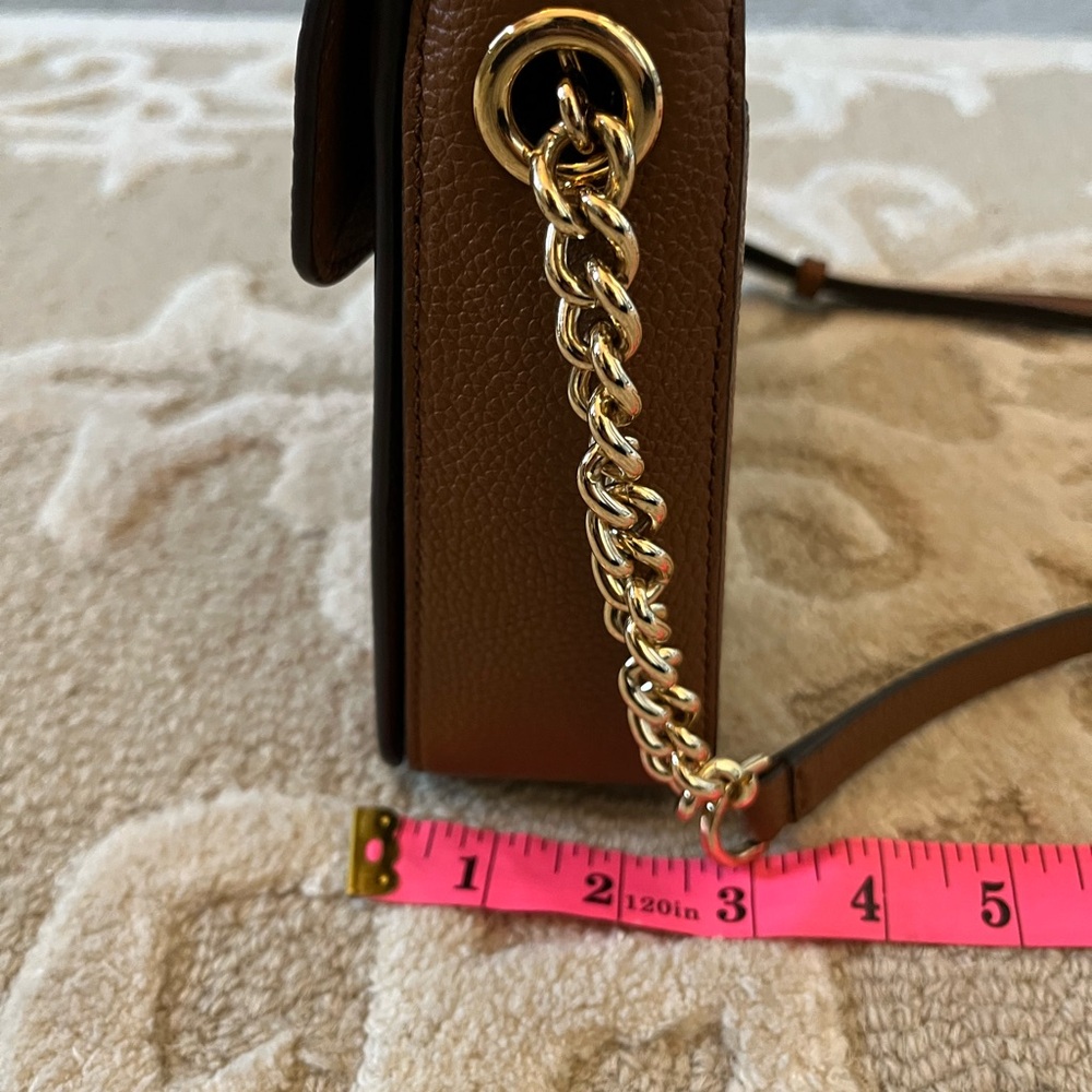 Michael Kors Leather Cognac Bag - Picture 5 of 9